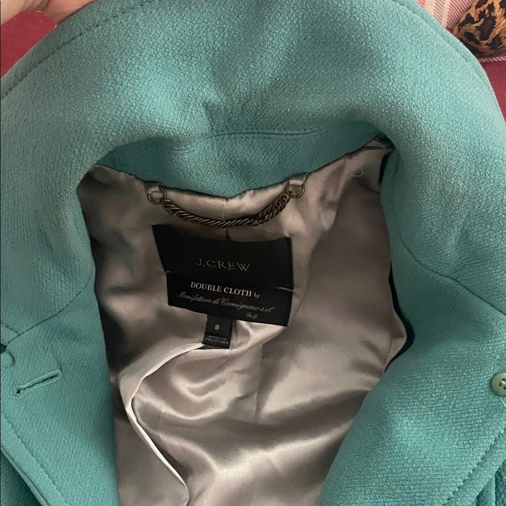 J. Crew Classic Lady Day Coat Italian Double Cloth with Thinsulate